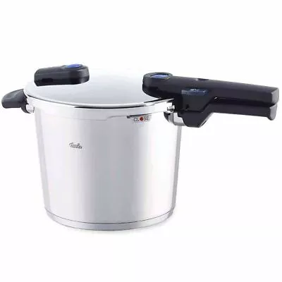 Fissler 600-300-06-000/0 Vitaquick Pressure Cooker Without Inset 22cm 6L • $315.31