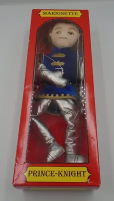 The Puppet Company Vintage Retro Boxed Prince Knight Traditional Marionette • £15