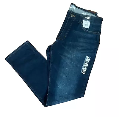 Lee Men's Straight Tapered Denim Jean Size 36X34 Color Distance • $24.79