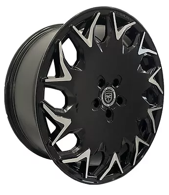 4 GV06 20 Inch Staggered Black Rims Fits MASERATI GRANTURISMO S 2008-2013 • $699.99