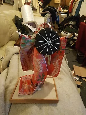 £85 • Buy Large Vintage Japanese Geisha Figure.
