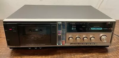LUXMAN KX-101 Stereo Cassette Deck - Suck-Face - Works - Has Hum AS IS • $103.50