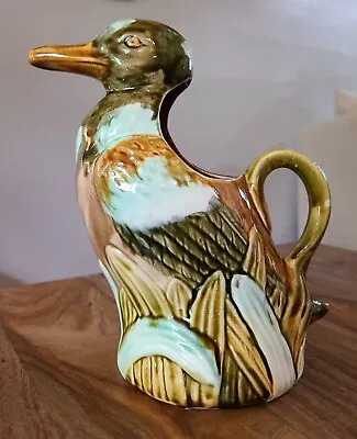 FRIE ONNAING French Mojalica Duck Pitcher Jug # 712 Antique  • $92.98