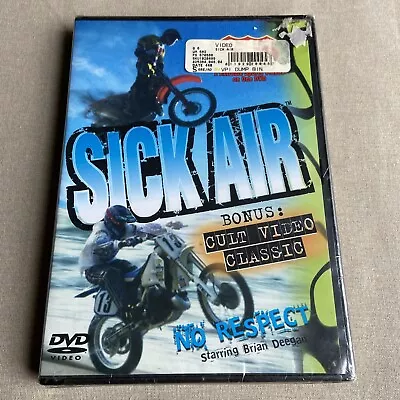 Sick Air & No Respect (DVD 2006 NEW 2-Film Set) Extreme Sport Motocross MX Skate • $2.99