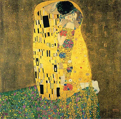 Gustav Klimt The Kiss Vintage Print • $21.04