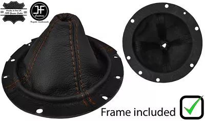 Brown Stitch Leather Manual Shift Boot+plastic Frame Fits Dodge Viper 2003-2006 • $213.79