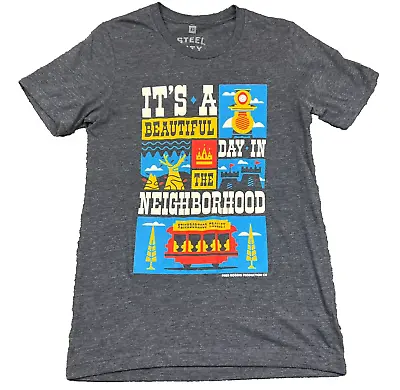 Steel City Mister Rogers Neighborhood Trolley T Shirt Adult XS Extra Small Tee • $11