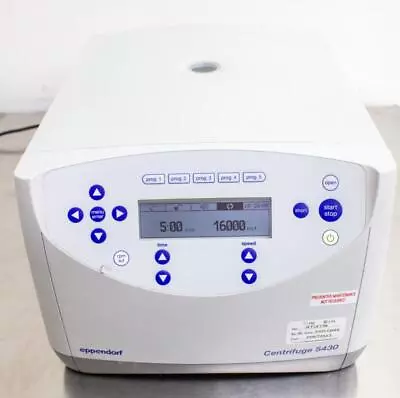 Eppendorf High Speed Benchtop Micro Centrifuge 543 CLEARANCE! As-Is • $1499