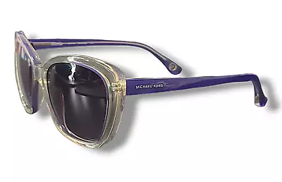 Michael Kors Sabrina Clear/Purple M2903S 531 (IRIS) 56-17-135 Sunglasses • £116.77