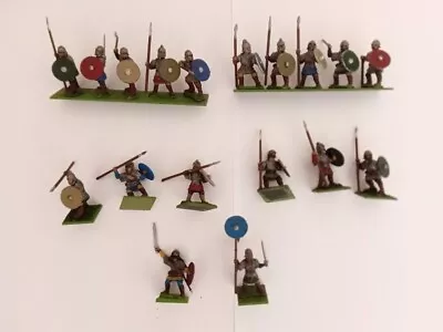 Gripping Beast 28mm Saga Dark Age Saxon Viking Warriors Painted X 18 • £20