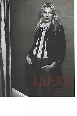 2011 ADVERTISING ADVERTISEMENT LIU-JO JEANS Model KATE MOSS • £3.11