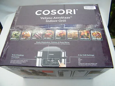 COSORI 8-in-1 Indoor Grill & Air Fryer 6QT/4QT [CAG-A601S-KUS] New In Opened Box • $99.99