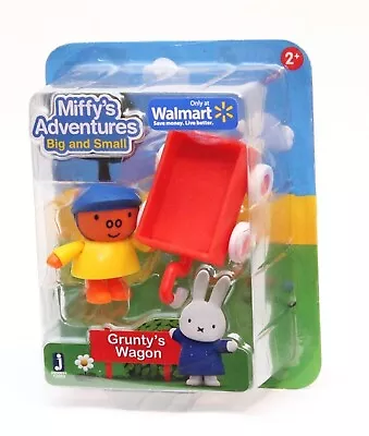 Miffy's Adventures Big & Small Grunty's Wagon Mini Figure Wal Mart Exclusive • $8.95