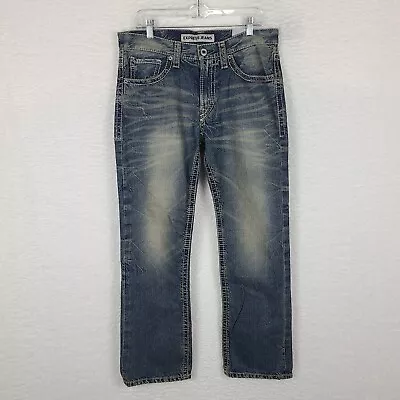 Express Jeans Mens 32 X 32 Kingston Classic Fit Boot Cut Blue Medium Wash NWT • $59.99