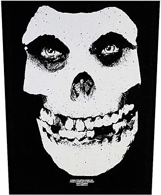The Misfits Skull Sew-on Back Patch   360mm X 300mm (rz)  • $11.18