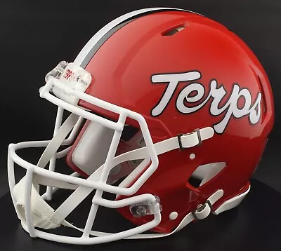 MARYLAND TERRAPINS NCAA Riddell Speed Full Size AUTHENTIC Football Helmet • $289.99