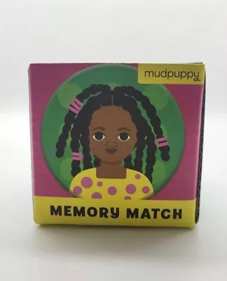 Mudpuppy My Hair My Crown 24 Piece Mini Memory Match - NEW! • $7.95