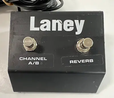 Laney Guitar Amplifier 2 Channel A/B+Reverb  Foot Switch - Pedal • $75