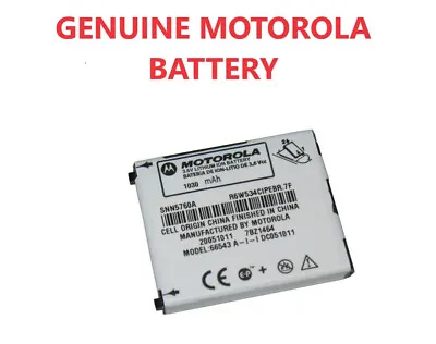 Original Motorola SNN5760A Standard Battery For E816 E815 A860 V710 *NEW* • $14.27