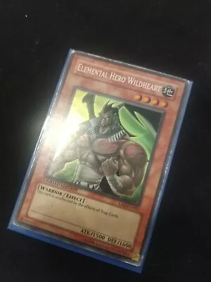 £6 • Buy YuGiOh Elemental HERO Wildheart Limited Edition Card GSE-EN001 Played