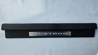 2010-2014 Ford Mustang Passenger Rh Lighted Door Scuff Sill Plate Black • $79.99