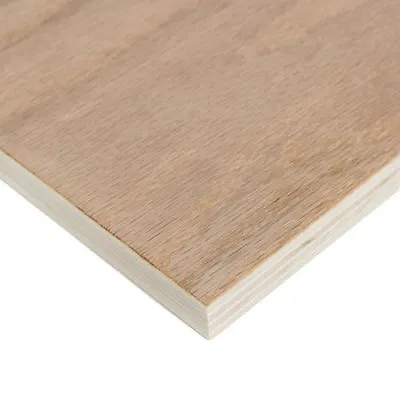 Handy Cut To Size Crown Cut Oak Veneered Plywood Panels  • £85.86