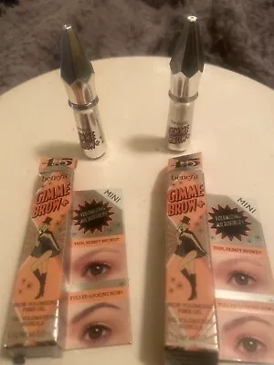 Benefit Gimme Brow-Volumizing Fiber Gel MINI 1.0g/0.03oz 4.5 • $8