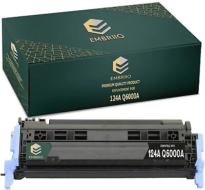 Non-oem 1 BLACK Toner Cartridge For Use In HP Q6000A 2600N 2600 2605 1600 • £20.44
