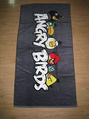 £12 • Buy Angry Bird Beach Towel Bath Swimming School Towel  Cotton