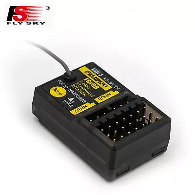 FLYSKY FGR8B 2.4G 8CH Receiver For Transmitters PL18/ NB4 /NB4 Lite/ RC Car U7Y8 • $39.95