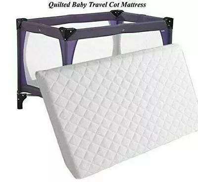 Travel Cot Mattress For Graco  Redkite And Mamas & Papas 95 X 65 X 5 Cm • £24.99