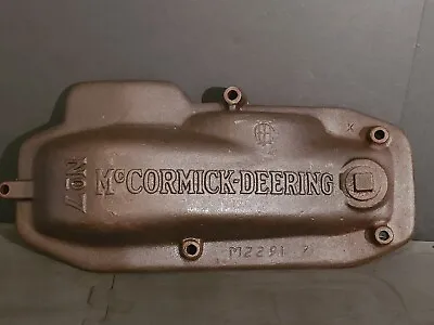 Antique McCormick Deering No.7 Sickle Mower Cast Iron Top Cover Plate • $100