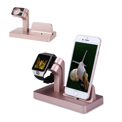 $23.95 • Buy 2 In 1 Charging Holder Stand For IPhone And Apple Watch