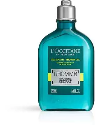 L'Occitane En Provence L'Homme Cedrat Men's Perfumed Shower Gel 8.4 Oz New • $23.50