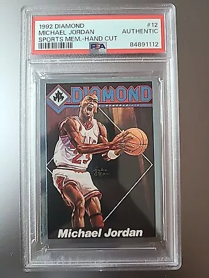 1992 Diamond Sports Memorabilia #12 Michael Jordan Psa Authentic  • $9.99