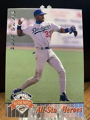 1992 Upper Deck All-Star FanFest #20 Eric Davis • $1.61