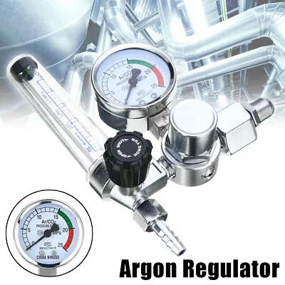 Mig Tig Flow Meter Regulator Welding Welder Gauge Gas Regulat Welder Argon CO2 • $16