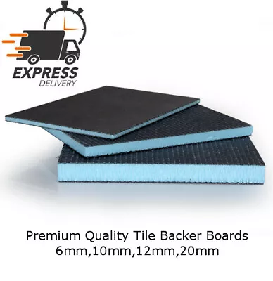 Tile Backer Boards 6mm10mm12mm20mm30mm Insulation Boards • £9.88