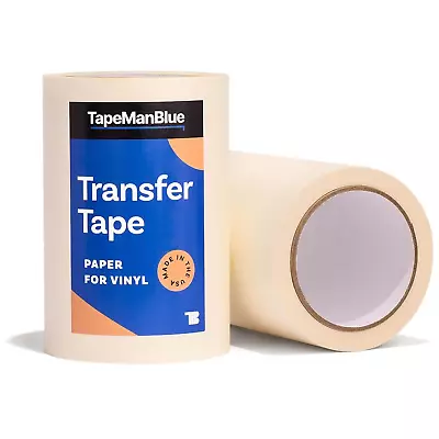 Transfer Tape For Vinyl 6 Inch X 100 Feet Paper With Medium-High Tack Layflat • $25