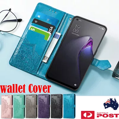 $2.92 • Buy For Oppo A57 A76 A96 4G 5G Find X5 Lite RENO Z Wallet Leather Flip Case Cover