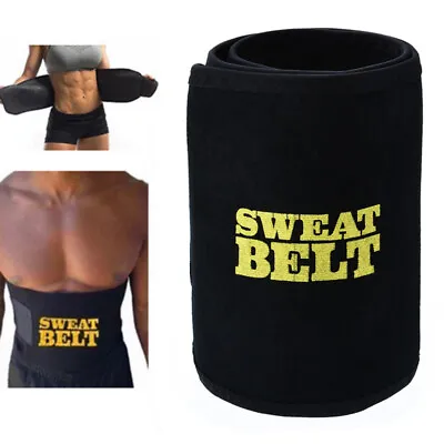 $7.19 • Buy Men Slimming Belly Belt Corset Vest Sauna Sweat Body Sport Shaper Fat Burn
