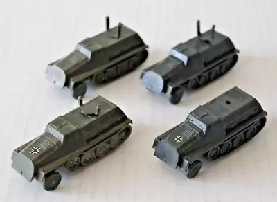 Roco Minitanks    German Halftrack      1/87 Scale  Lot Of 4 • $19.95