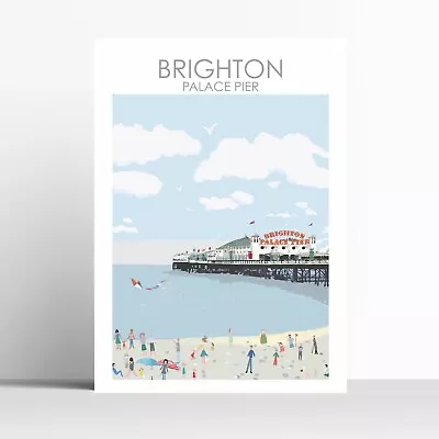 Brighton Pier East Sussex Digital Print • £8