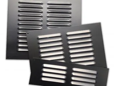 9  X 6  Louvre Vent Aluminium / Metal Ventilation Grille Cover / Vent Cover • £4.74