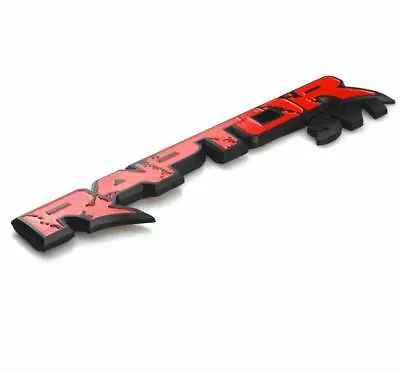 $19.99 • Buy Raptor SVT Tailgate Emblem 3D Badge Sticker Decal For Ford F-150