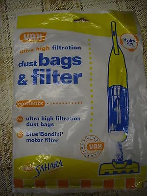 Vax Dust Bags And Filter Vacuum Cleaner  • £2.50
