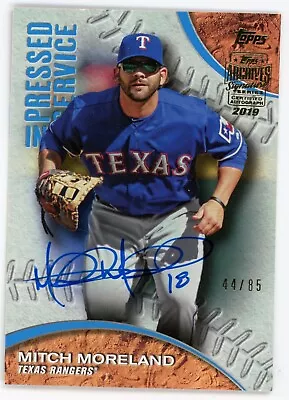 2019 Topps Archives Signature Series Mitch Moreland Auto Autograph #44/85 Ranger • $0.99