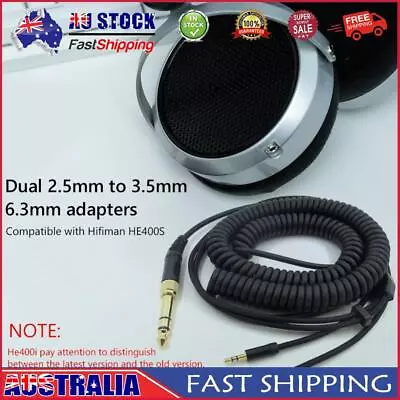 HiFi Audio Spring Cable For Hifiman HE400S/HE-400I/HE560/HE-350/HE1000/HE1000 V2 • $21.69