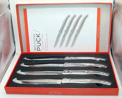 Wolfgang Puck ~ High Carbon Steel Steak Knife Set In Gift Box New • $24.95