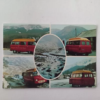 Postcard Royal Mail Postbus At Various Points At Duddon Valley Lake District • £1.30